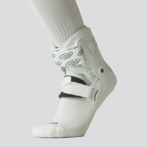 Ultra Zoom white ankle brace for ankle injury prevention and recovery